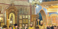 Всенощное бдение в Троицком кафедральном соборе г. Щигры. - Щигровская епархия