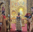 Архиерейское богослужение в Троицком кафедральном соборе г. Щигры. - Щигровская епархия